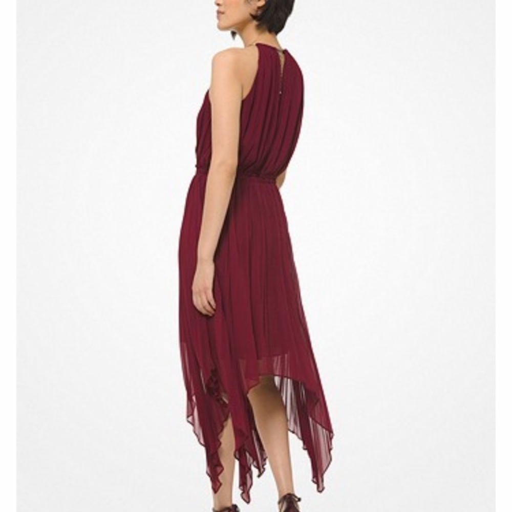 Michael Kors Georgette Hankerchief Dress